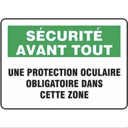Accuform OSHA CAUTION SAFETY SIGN HEARING FRMPPE792VS FRMPPE792VS